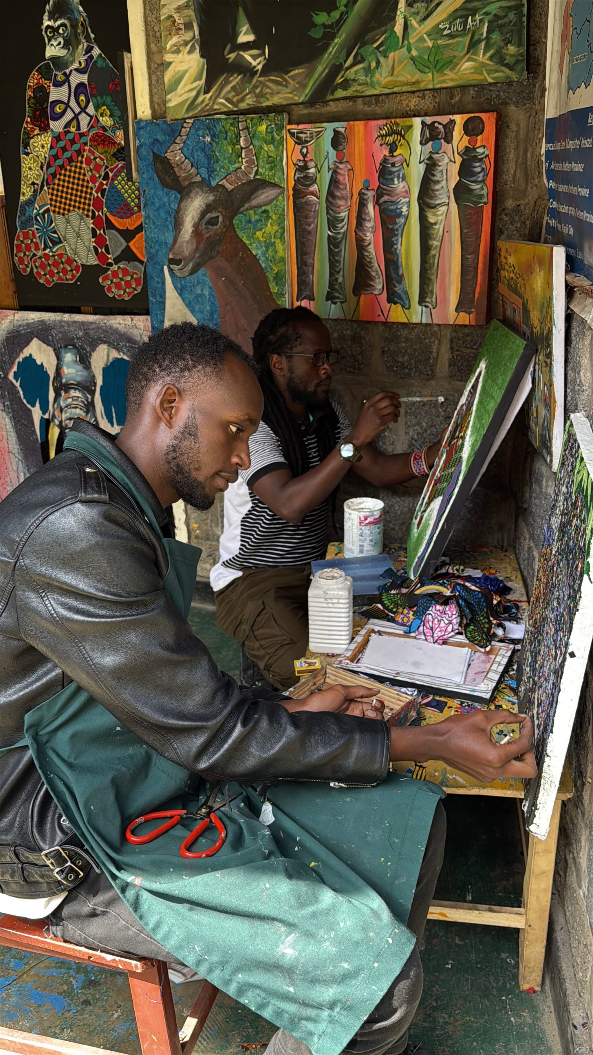 Gorilla Trekking + Painting